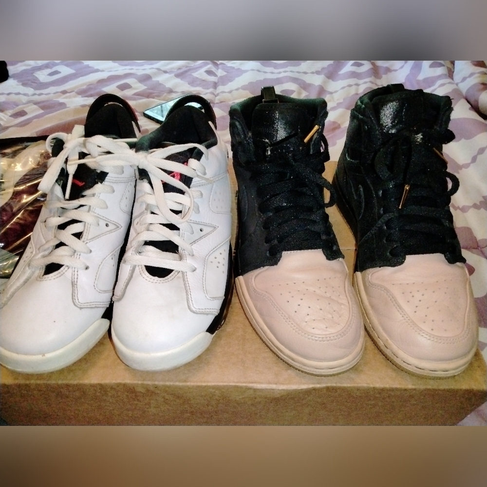 SOLD!!! BEATERS: Jordan 6 Low GS & WMNS Jordan 1